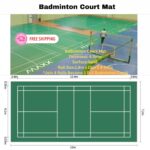 Maxx Badminton Sport floor / BWF badminton Approved court floor / Badminton Floor Mats