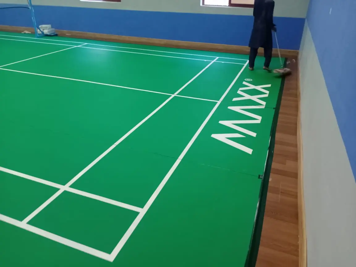 Maxx Badminton Sport floor / BWF badminton Approved court floor / Badminton Floor Mats - Image 12