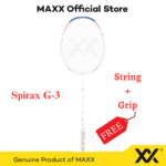 Maxx Badminton Racket Spirax G3 White