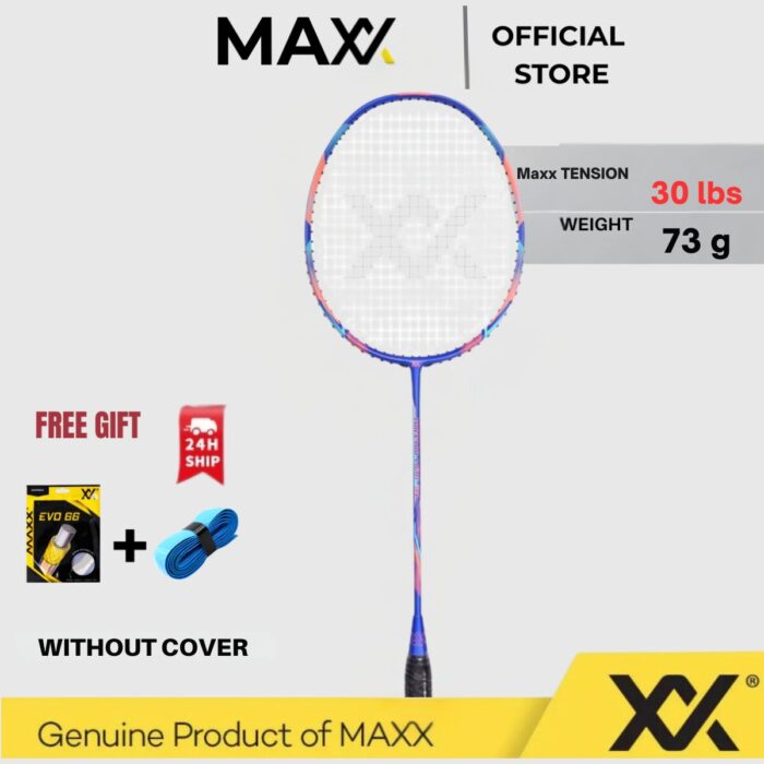 Tornado Light M4 Maxx Unleash Badminton Light Weight Racket 100% Original - Image 1
