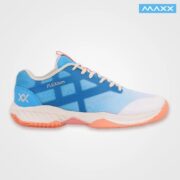 MAXX FLEXISM Badminton Shoes -Blue White - Image 2