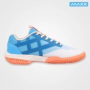 MAXX FLEXISM Badminton Shoes -Blue White - Image 3