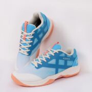 MAXX FLEXISM Badminton Shoes -Blue White - Image 4