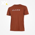 MAXX MXFT115 Sport Shirt Rust Brown for Men&Wome | 100% Authentic | Quick Dry, Lightweight Activewear T-Shirt