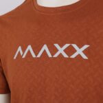 MAXX MXFT115 Sport Shirt Rust Brown for Men&Wome | 100% Authentic | Quick Dry, Lightweight Activewear T-Shirt - Image 2