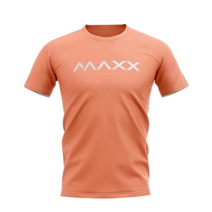 maxx shirt new plain tee mx nv23 peach
