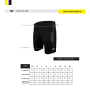 badminton short size
