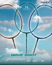 Maxx Wave Shot 8000 Badminton Racket - Image 2